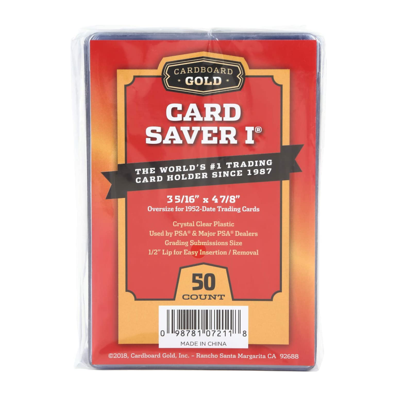 Cardboard Gold • Card Savers • 1 Pack