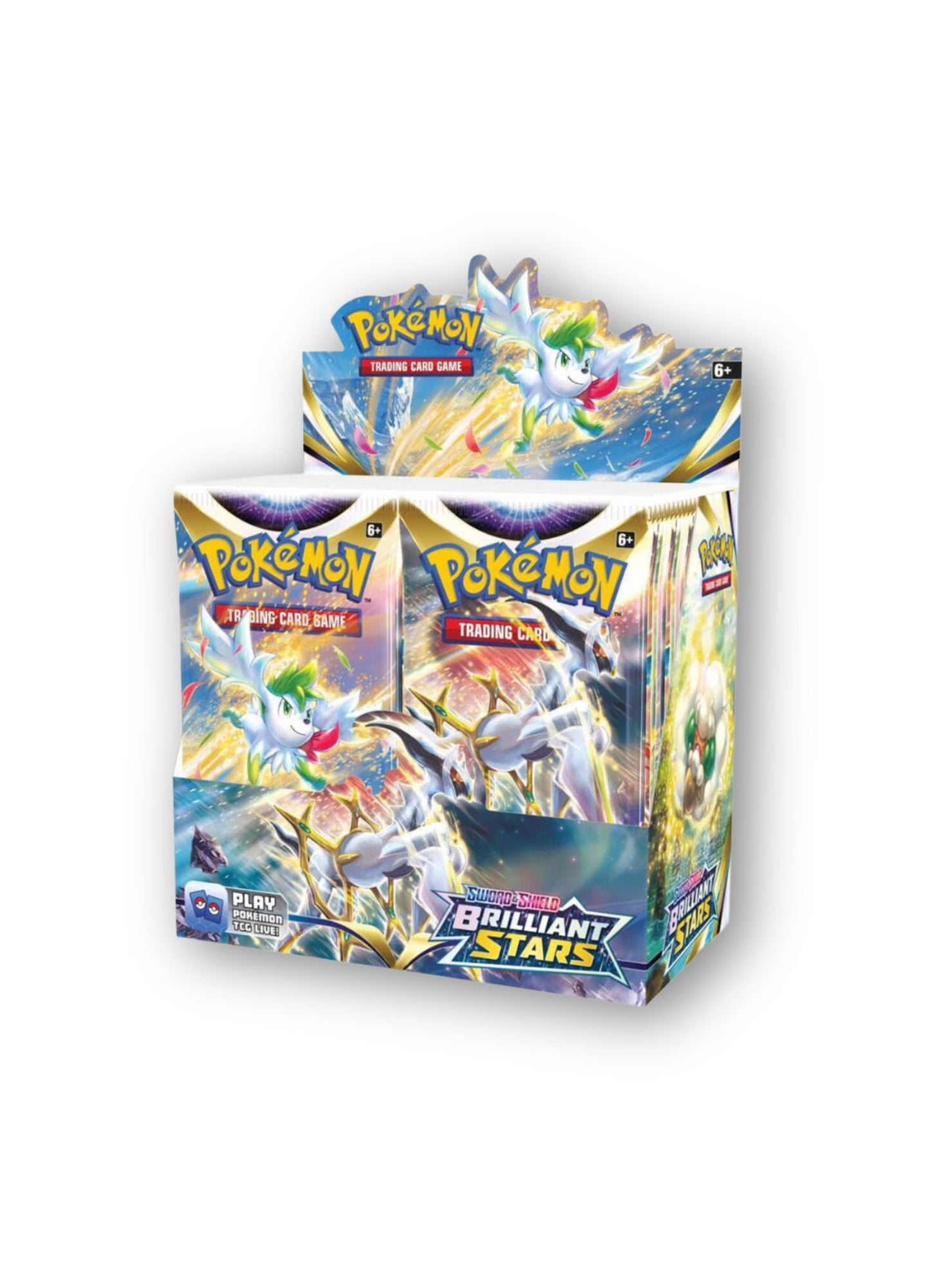 Pokemon - Brilliant Stars - 2 Booster Boxes - Random Energy Break - 1 of 8 Spots