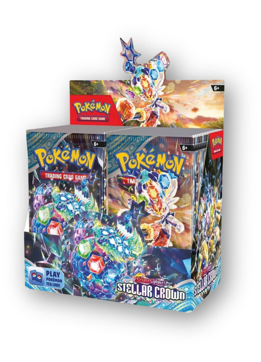 Pokemon Scarlet & Violet Stellar Crown Booster Box