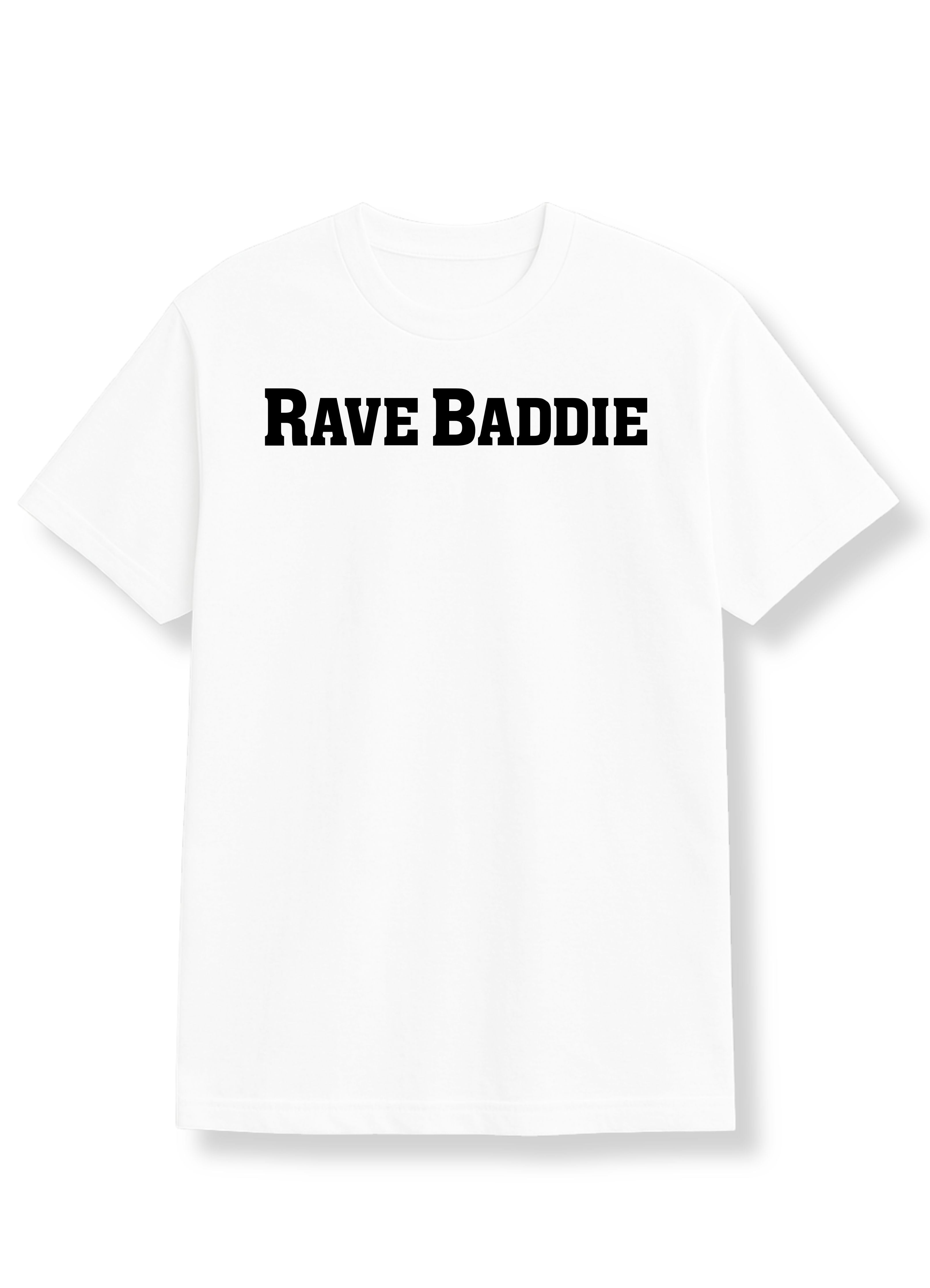 Rave Baddie T-Shirt | Flash Gea × scratchme